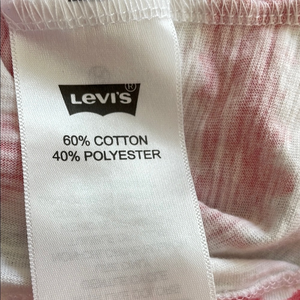 Levi's Red and White Striped Tank Top - Picture 5 of 7